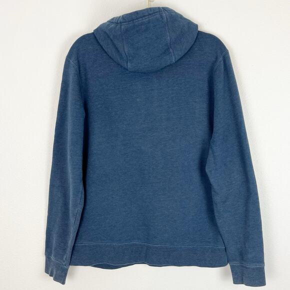 Marmot Hoodie Sweatshirt Blue Mountain Graphic Unisex Medium - Picture 2 of 9